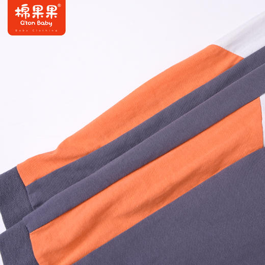 棉果果夏季男童纯棉针织七分裤运动休闲短裤M212201222336 商品图5