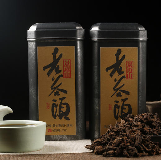 独特梅子韵 | 景迈山古树老茶头（2017） 商品图0