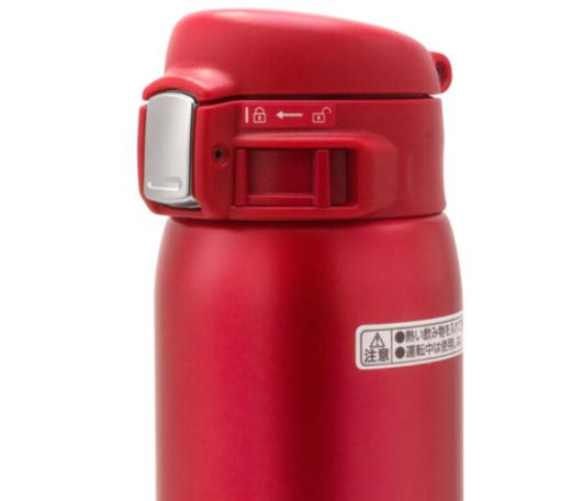 象印保温杯SM-SZ36真空不锈钢单手弹盖男女时尚便携商务水杯360ml 红色RA 商品图1
