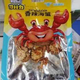 可比力香辣海蟹20克