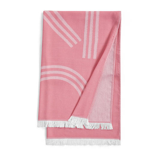 KPJ-003 Kzlogo提花披肩(粉） 商品图4