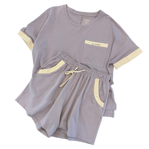 【可积分兑换】【原价159元】女士短袖短裤套装家居服居家衣服裤子【FJ22322】 商品图0