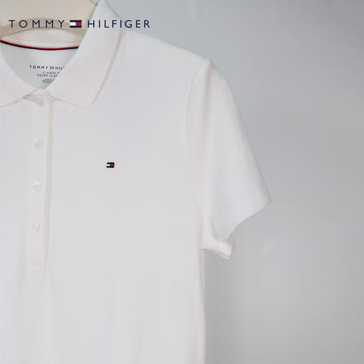 【海南专供价】TOMMY夏季女短袖POLO衫RM17695226QS 商品图2