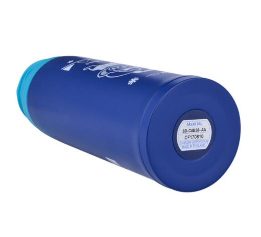 象印儿童吸管杯 不锈钢大容量保温杯 SD-CAE50 AA 蓝色小猴 520ml 商品图2