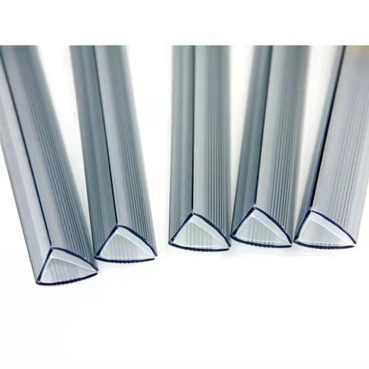 华文达抽杆夹A4加厚抽拉杆夹磨砂面文件夹透明杆报告材料夹 商品图3