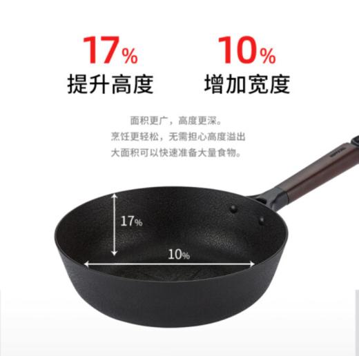 HAPPYCALL 韩国锅具厨具进口不粘锅家石墨烯深煎锅炒锅牛排锅无油烟炒菜锅火山岩锅电磁炉明火通用4001-0088 商品图4