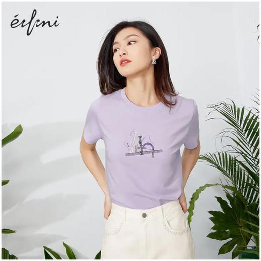 5楼伊芙丽T恤 商品图0