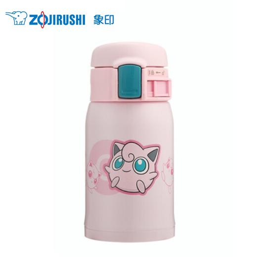 象印保温杯女304不锈钢真空保温保冷进口杯弹盖小清新可爱水杯子儿童保温杯SP24EPK宝可梦 EP胖丁 商品图0