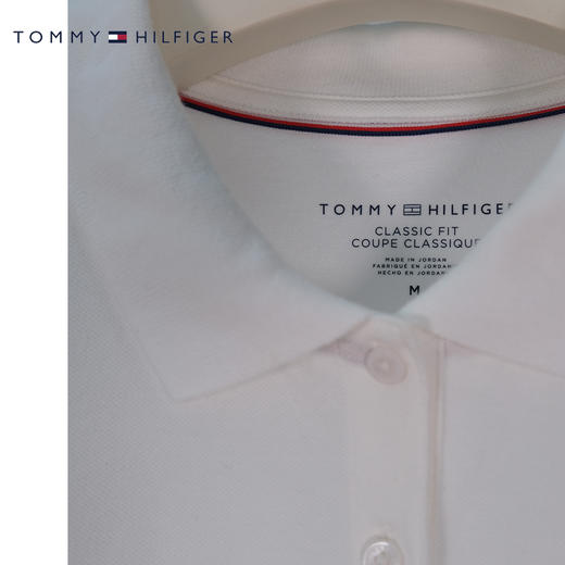 【海南专供价】TOMMY夏季女短袖POLO衫RM17695226QS 商品图1