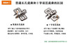配件，用于100°普通门外置阻尼铰链【所有配件单独订购】 商品缩略图14