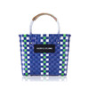 Harris Salome手工编织马赛克拼色菜篮子手提包 商品缩略图10