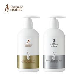 袋鼠妈妈植萃丰盈丝柔护发素290g