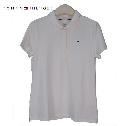 【海南专供价】TOMMY夏季女短袖POLO衫RM17695226QS 商品图0