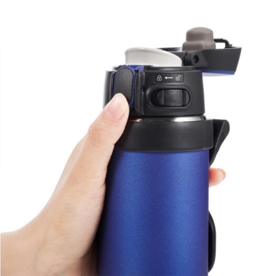 象印（ZO JIRUSHI）不锈钢真空保温杯户外运动直饮防漏保冷保温水杯子 蓝色 480ml SM-QAF48-AK 商品图2