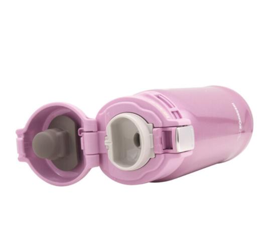 象印（ZO JIRUSHI）保温杯SM-SZ36真空不锈钢单手弹盖男女时尚便携商务水杯360ml 粉色PA 商品图2