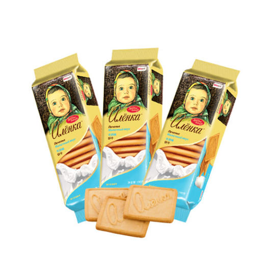 爱莲巧牛奶味饼干【190g】 商品图0