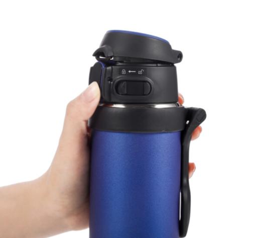 象印（ZO JIRUSHI）不锈钢真空保温杯户外运动直饮防漏保冷保温水杯子 蓝色 480ml SM-QAF48-AK 商品图7
