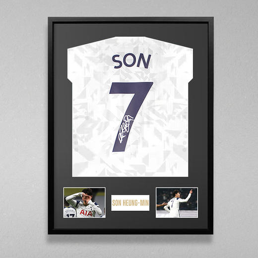 孙兴慜亲签热刺18-19赛季主场签名球衣含证书TB1220 商品图0