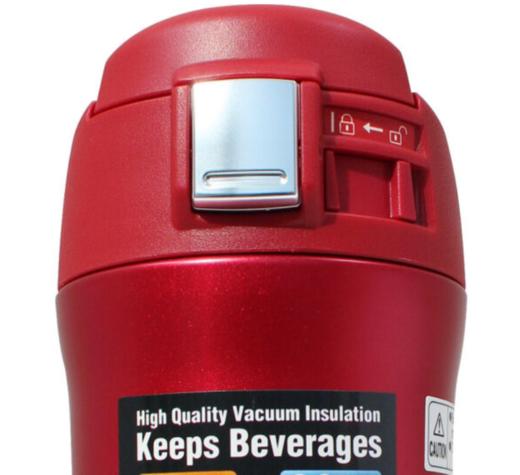 象印保温杯304不锈钢真空保温保冷杯车载弹盖杯480ml SM-YAF48 RA红色 商品图2