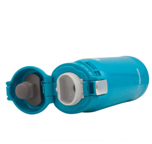 象印保温杯SM-SZ36真空不锈钢单手弹盖男女时尚便携商务水杯360ml 蓝色AV 商品图2