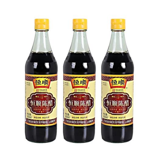 恒顺陈醋500ml 商品图0