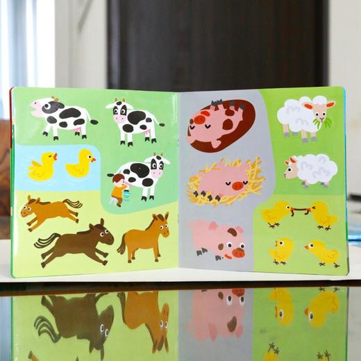 0-3岁认知贴纸书：热闹的农场 商品图2