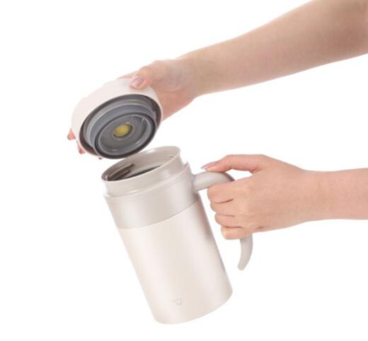 象印（ZO JIRUSHI）保温杯不锈钢泡茶杯真空办公把水茶杯子480ml SE-KAE48 商品图4