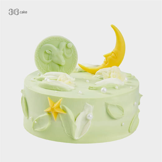 白羊座.奶油蛋糕，可选1.5磅 商品图0