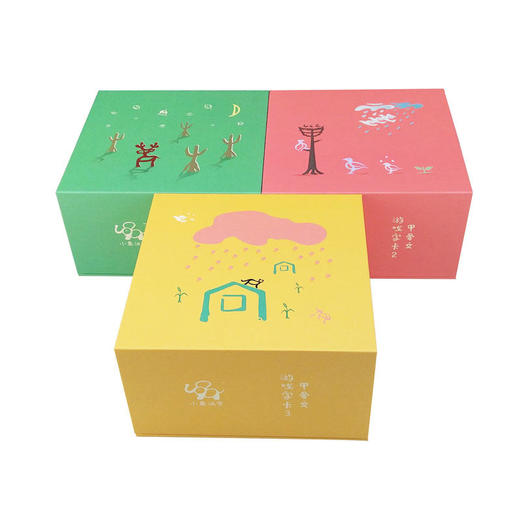 【识字必备·3-7岁】《甲骨文游戏字卡》（1+2+3）绘本故事卷+识字游戏卡 儿童识字读物套装 商品图0