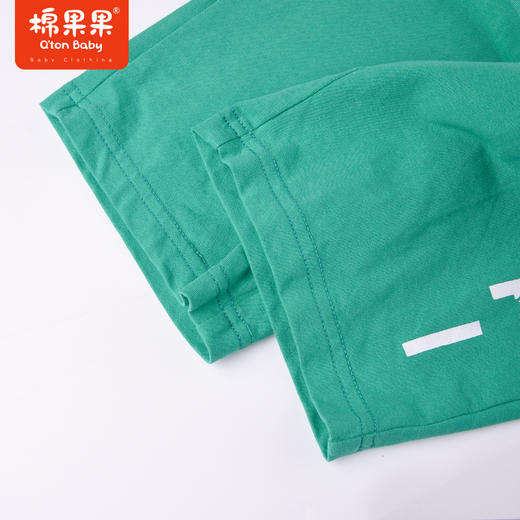 棉果果夏季男童纯棉针织中裤M212202222278 商品图2