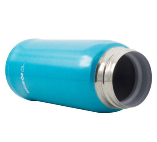 象印保温杯SM-SZ36真空不锈钢单手弹盖男女时尚便携商务水杯360ml 蓝色AV 商品图3