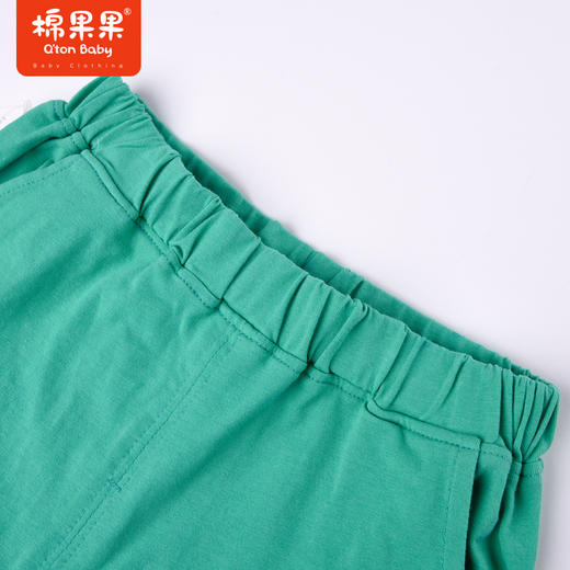 棉果果夏季男童纯棉针织中裤M212202222278 商品图5