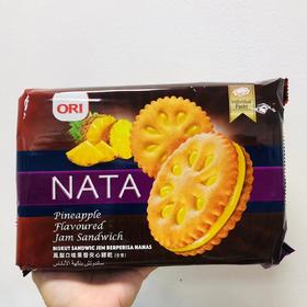 ORI 菠萝口味果酱夹心饼干153g  9556562005270