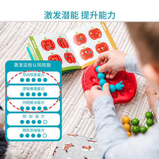 SG 445比利时桌游Apple Twist 毛毛虫吃苹果（便携系列） 商品图4