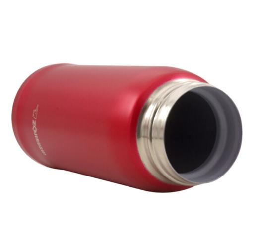 象印保温杯SM-SZ36真空不锈钢单手弹盖男女时尚便携商务水杯360ml 红色RA 商品图3