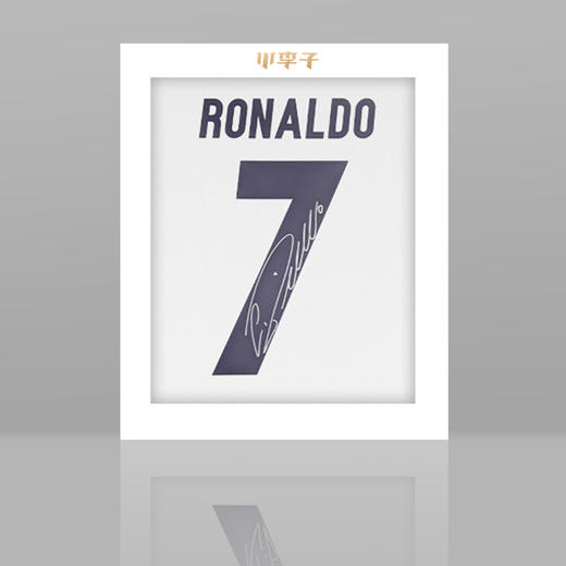 C罗亲签皇马2016-17主场全白特别版签名球衣含证书ICCRRMS44 商品图2