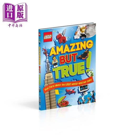 【中商原版】LEGO Amazing But True Fun Facts DK 乐高世界的真与假 英文原版 进口图书 儿童绘本 积木百科故事图画书 7-11岁 商品图0