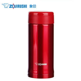 象印（ZO JIRUSHI）真空不锈钢进口保温杯 男女士便携办公茶杯 SM-AZE35-RC 360ml
