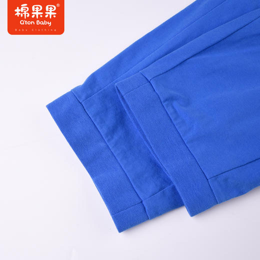 棉果果夏季男童纯棉针织七分裤运动休闲M212201222337 商品图4