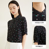 【100%桑蚕丝】玳莎波点印花衬衫夏小众设计感气质上衣  CB31107 商品缩略图1