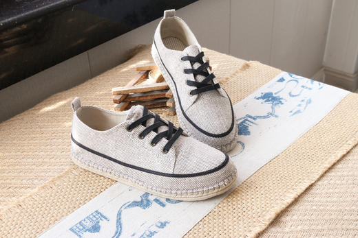 雅路人手工千层底纳底布鞋男鞋亚麻钩织男鞋2021-05 商品图2