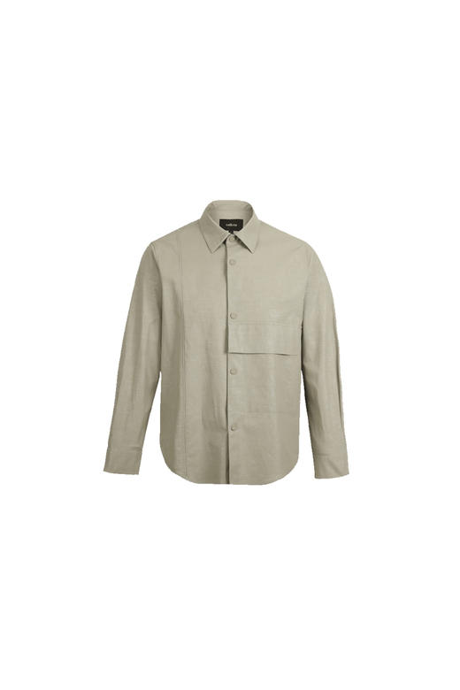 callisto卡其棉混纺休闲夹克  SPFEJ013KA 商品图2