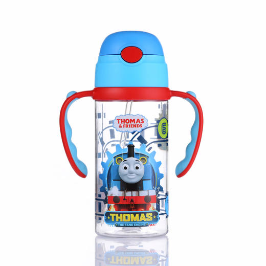 五一特惠-托马斯Tritan两用水杯380ml 商品图0