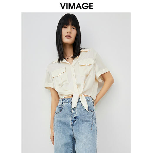 VIMAGE/纬漫纪V1709318衬衣 商品图3