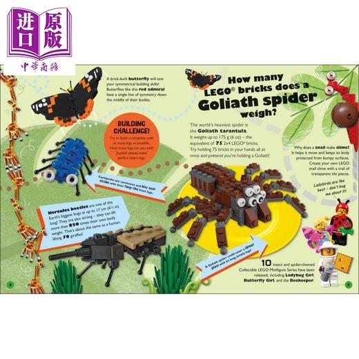 【中商原版】LEGO Amazing But True Fun Facts DK 乐高世界的真与假 英文原版 进口图书 儿童绘本 积木百科故事图画书 7-11岁 商品图2