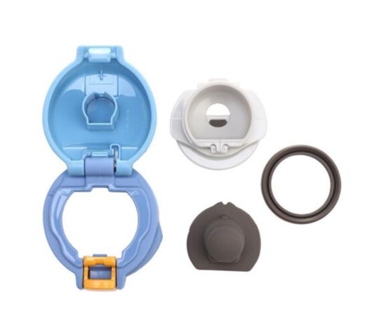 象印保温杯女304不锈钢真空保温保冷进口杯弹盖小清新可爱水杯子儿童保温杯SP24EPK宝可梦 EA可达鸭 商品图2