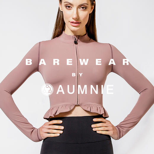 【AUMNIE】荷叶边修身夹克 CROPPED RUFFLES JACKET  裸感系列 商品图0