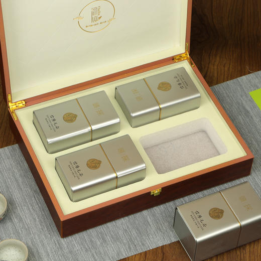 木盒头采早春【毛尖•4罐】55元一套 /一件12套 商品图6