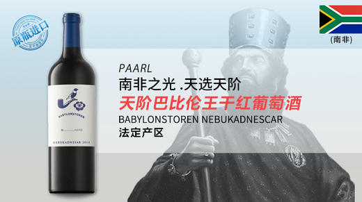 【南非】天阶巴比伦王干红葡萄酒 商品图0