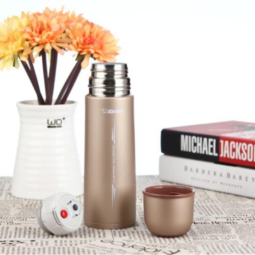 象印（ZO JIRUSHI） 保温杯进口子弹头不锈钢双层抽真空保冷保温瓶保暖杯泡茶水杯子带杯盖 SV-GR50 500ml 商品图2